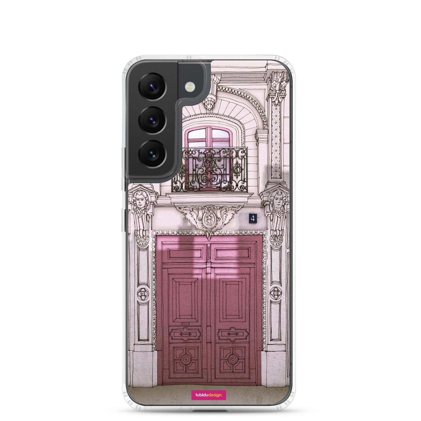 Fight for the light (rose) - Illustrated Samsung Phone Case