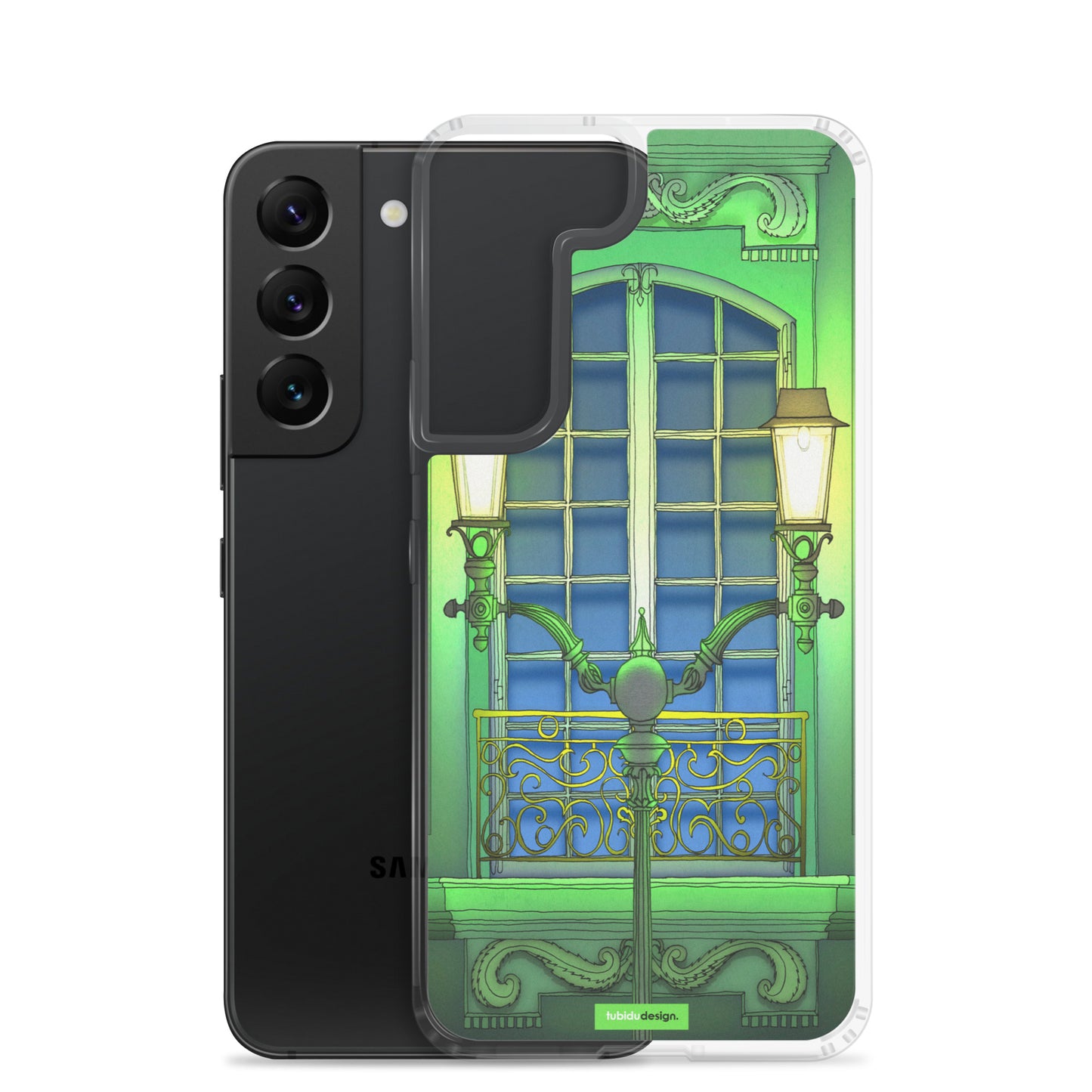 The guardian of the night - Illustrated Samsung Phone Case