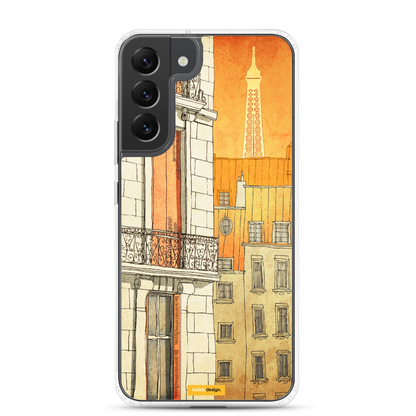 Paris windows - Illustrated Samsung Phone Case