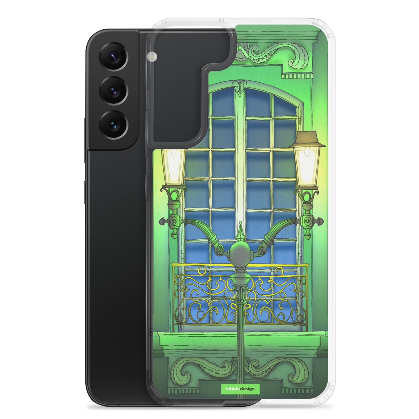 The guardian of the night - Illustrated Samsung Phone Case
